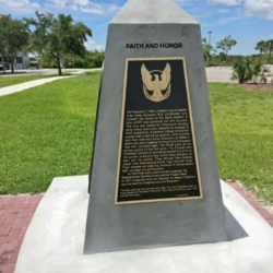 custom bronze plaque memorial