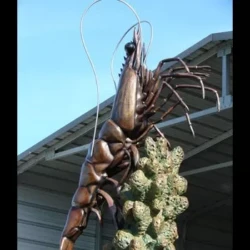 bronze-sculpture-shrimp