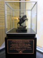 Fine Art Bronze Sculpture maquette of the UCF black knight