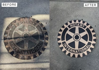 rotary-ground-plaque-sanford-repatina