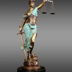 small bronze sculpture of the scales_of_justice