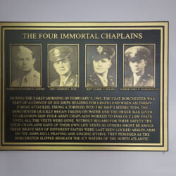 Bronze plaque created by the American Bronze Foundry
